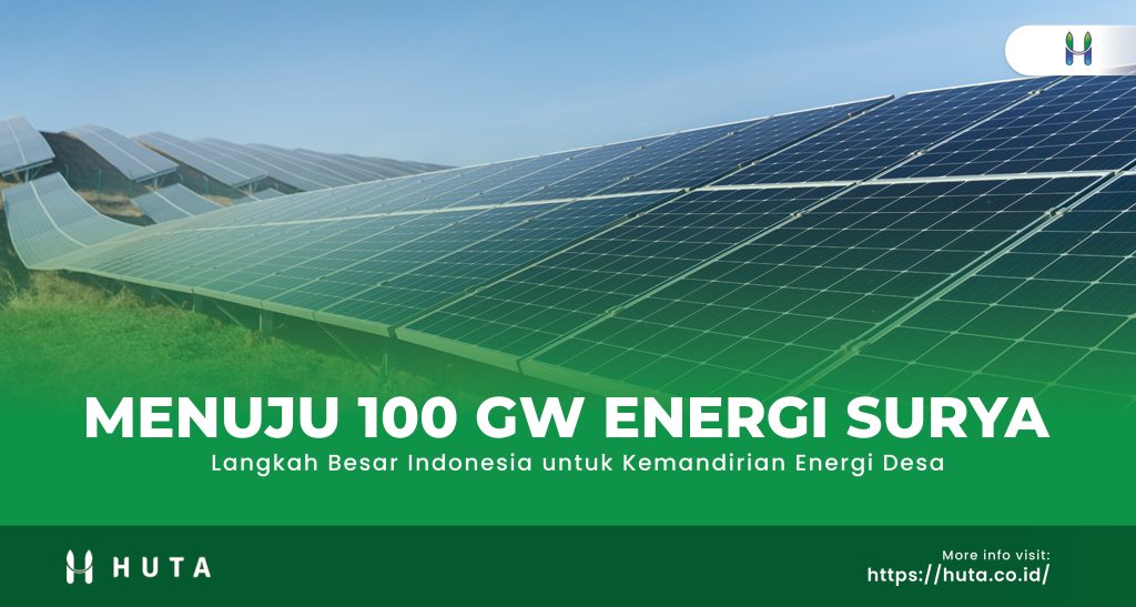 Menuju 100 GW Energi Surya: Langkah Besar Indonesia untuk Kemandirian Energi Desa